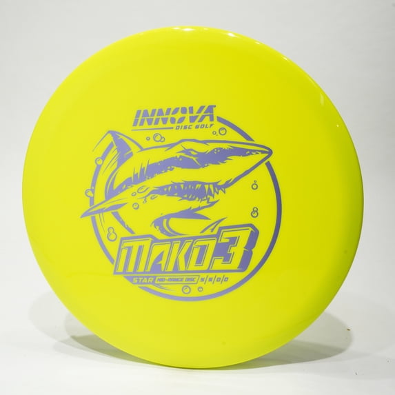 Innova Star Mako3 Disc Golf Midrange Disc, Pick Color/Weight [Stamp & Exact Color May Vary] Green (bright) 180 grams