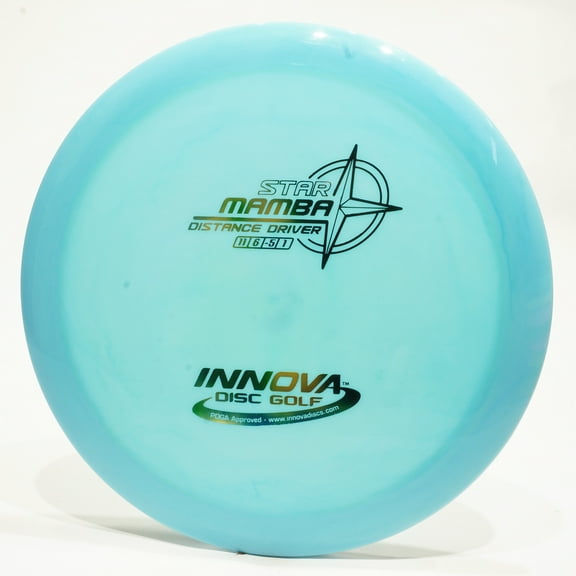 Innova Star Mamba Disc Golf Distance Driver, Pick Color/Weight [Stamp & Exact Color May Vary] Blue 170-172 grams