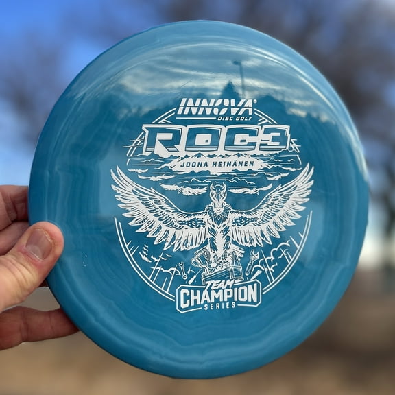 Innova Star Roc3 Joona Heinänen Tour Series Disc Golf Midrange Disc, Pick Your Disc Blue 180 grams