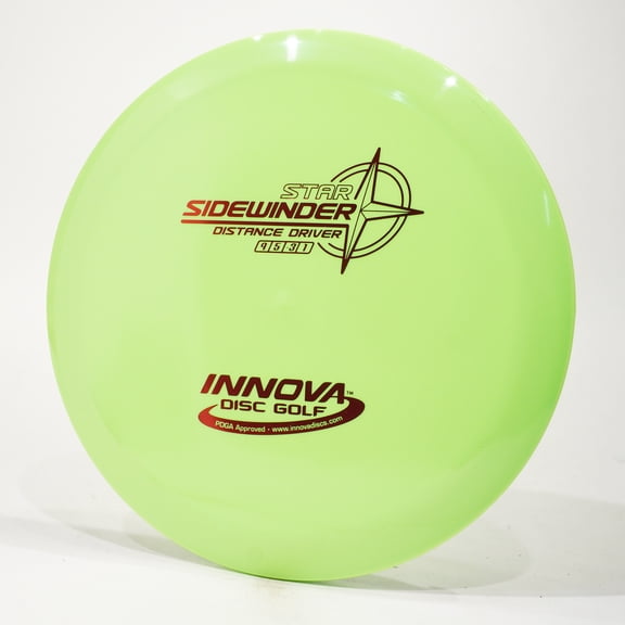 Innova Star Sidewinder Disc Golf Fairway Driver, Pick Color/Weight [Stamp & Exact Color May Vary] Green (light) 167-169 grams