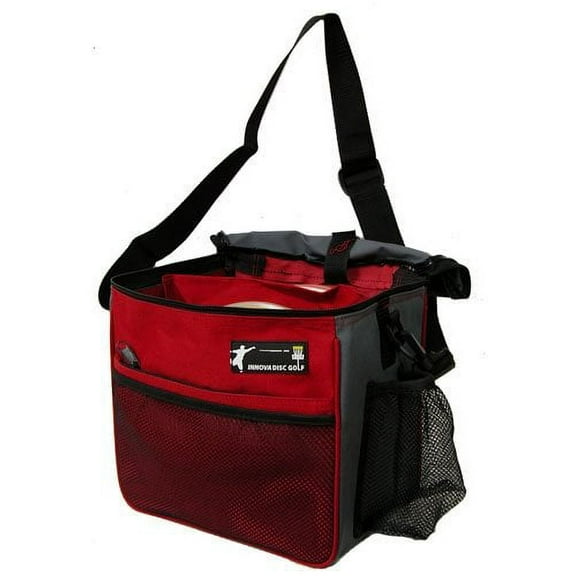 Innova Starter Disc Golf Bag, Holds up to 10 Golf Discs - Red - NEW