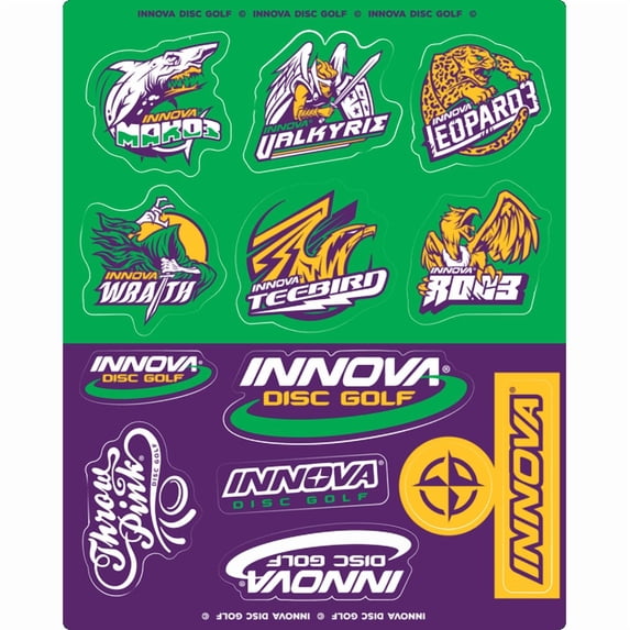 Innova Sticker Sheets - Pick Colors