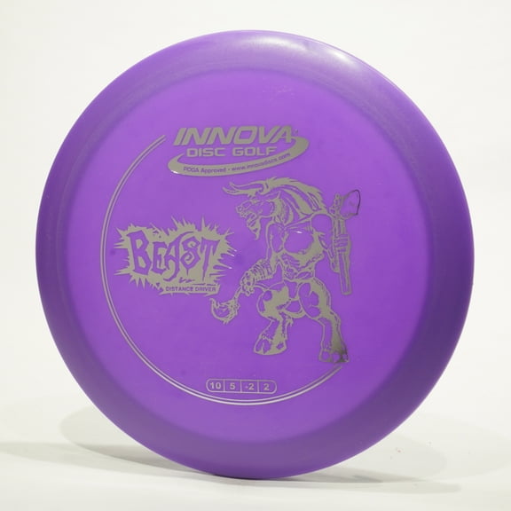 Innova Super Light DX Beast Lightweight Disc Golf Distance Driver, Pick Color/Weight [Stamp & Exact Color May Vary] Purple 140-149 grams