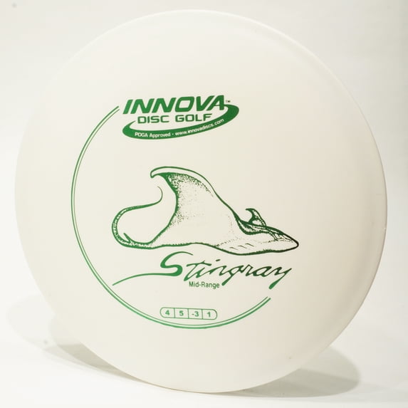 Innova Super Light DX Stingray Lightweight Disc Golf Midrange Disc, Pick Color/Weight [Stamp & Exact Color May Vary] White 130-139 grams