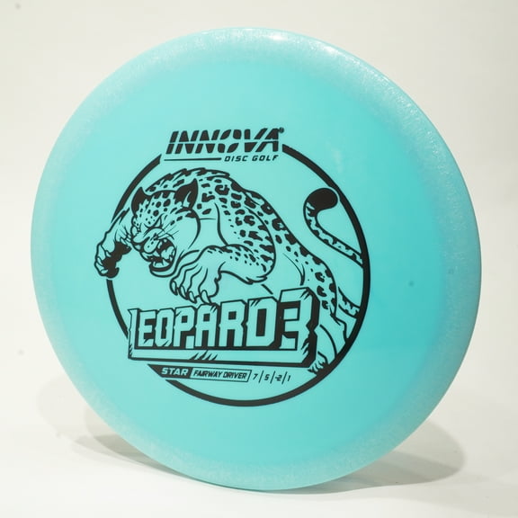 Innova Super Light Star Leopard3 Lightweight Disc Golf Fairway Driver, Pick Color/Weight [Stamp & Exact Color May Vary] Blue 140-149 grams