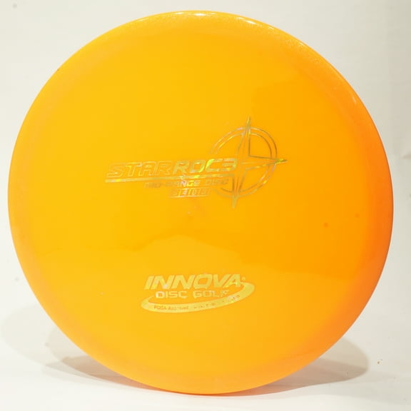 Innova Super Light Star Roc3 Disc Golf Midrange Disc, Pick Color/Weight [Stamp & Exact Color May Vary] Orange 145-149g