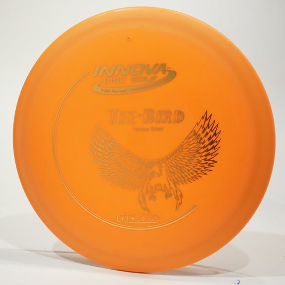 Innova DX Teebird Disc Golf Fairway Driver, Pick Color/Weight [Stamp & Exact Color May Vary] Orange 175-176 grams