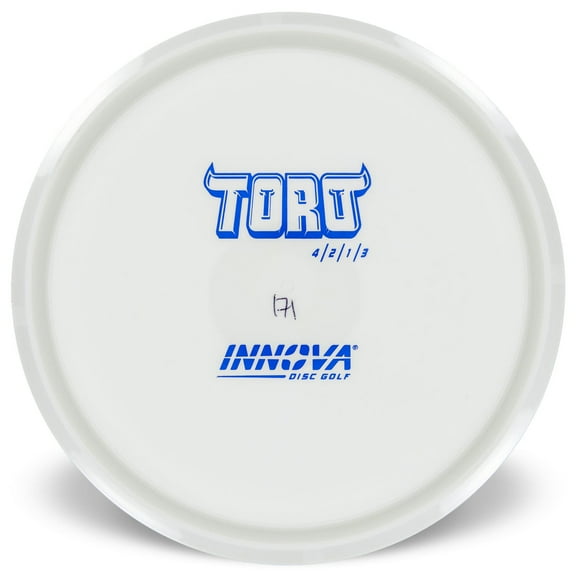 Innova White Bottom Stamp Star Toro Midrange Golf Disc - White / 173-175g