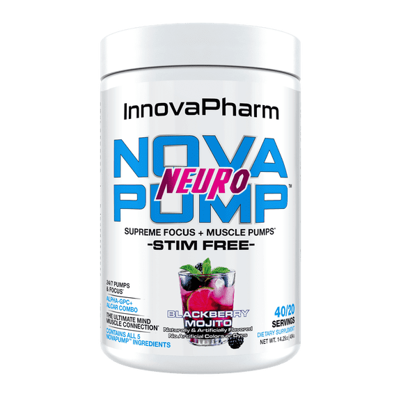 InnovaPharm Nova Pump Neuro Stim Free BlackBerry Mojito