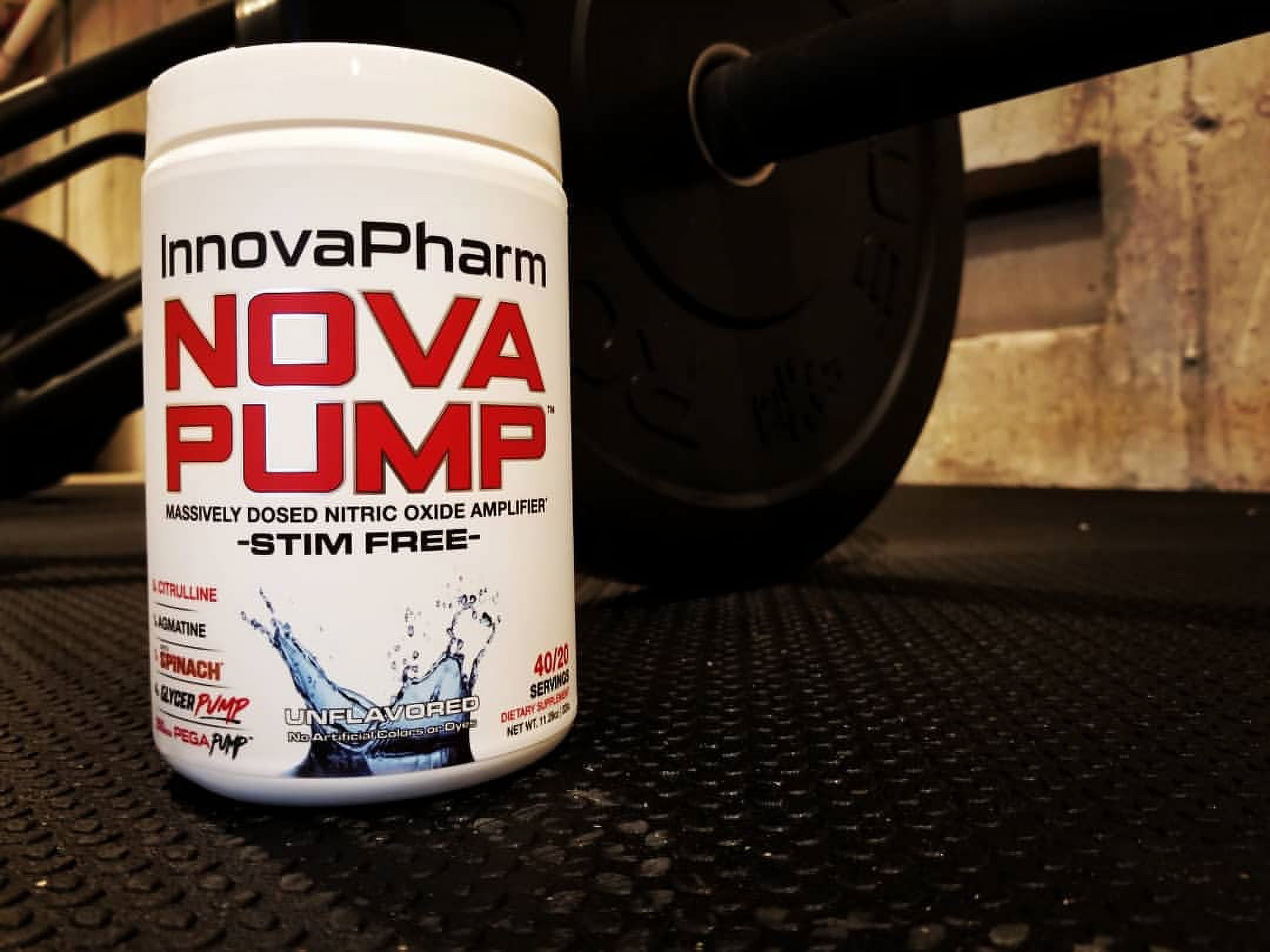 Innovapharm Novapump Nitric Oxide Amplifier StimFree (Unflavored