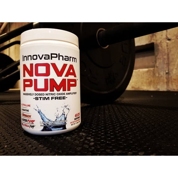 Innovapharm Novapump Nitric Oxide Amplifier Stim-Free (Unflavored)