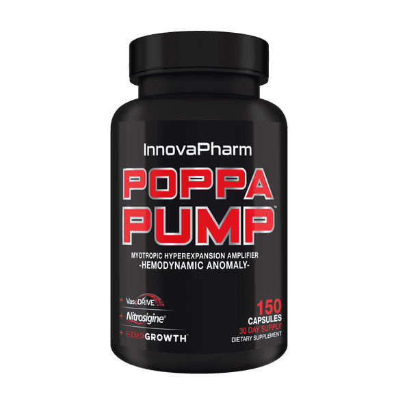 Innovapharm Poppa Pump (150 capsules-30 servings)