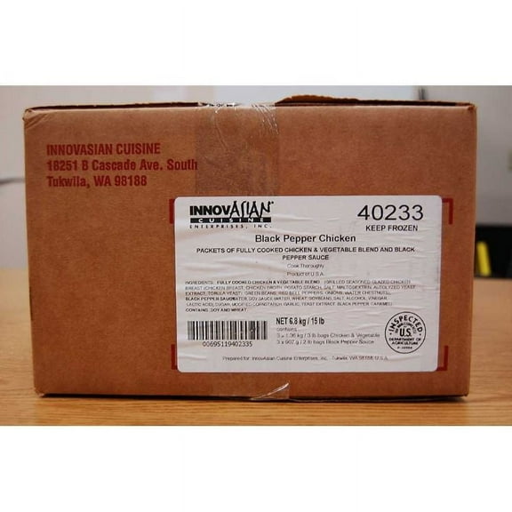 Innovasian Cuisine Black Pepper Steak 5lbs (PACK OF 3)