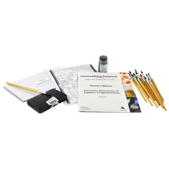 innovating science forensic chemistry of dusting for fingerprints kit