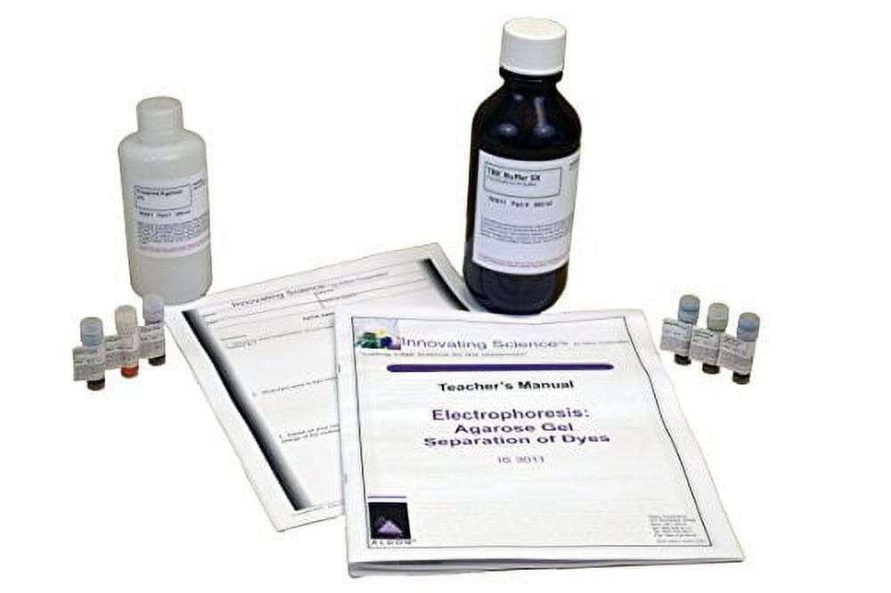 Separation Science Kit Innovating Science Electrophoresis: Agarose Gel Separation of Dyes Kit ...
