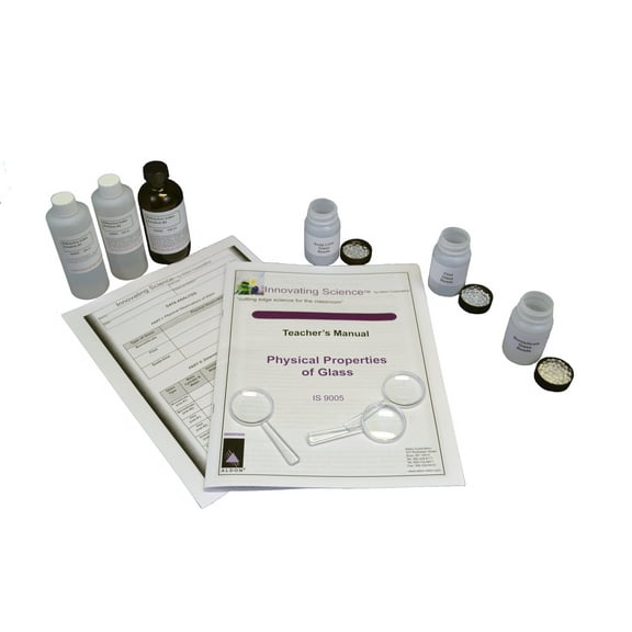 Innovating Science Physical Properties of Glass Forensics Kit (Materials for up to 15 Groups of Students)