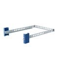 thumbnail image 1 of RackSolutions 1U 2Post Universal Rack Rail with Wirebar, 24" Depth, Compatible with Dell, HP, IBM, Cable Management Included, 1 of 1