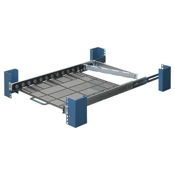 Rack Solutions 1U Dry Sliding Seismic Transport Shelf Cable Management 1USHL112T