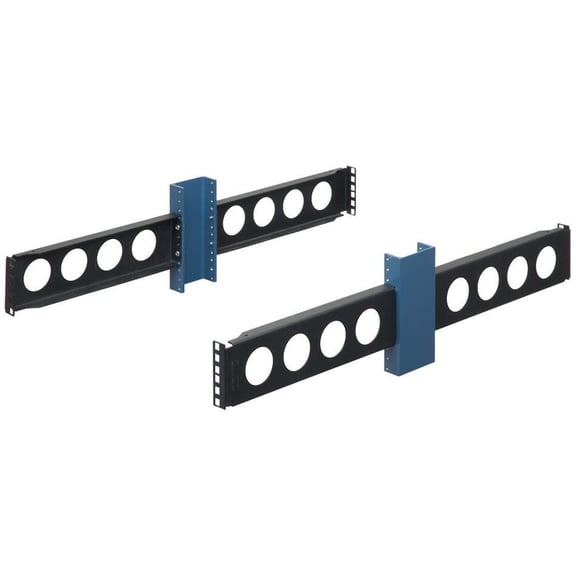 RackSolutions 2Post Center Mount Conversion Bracket, Black