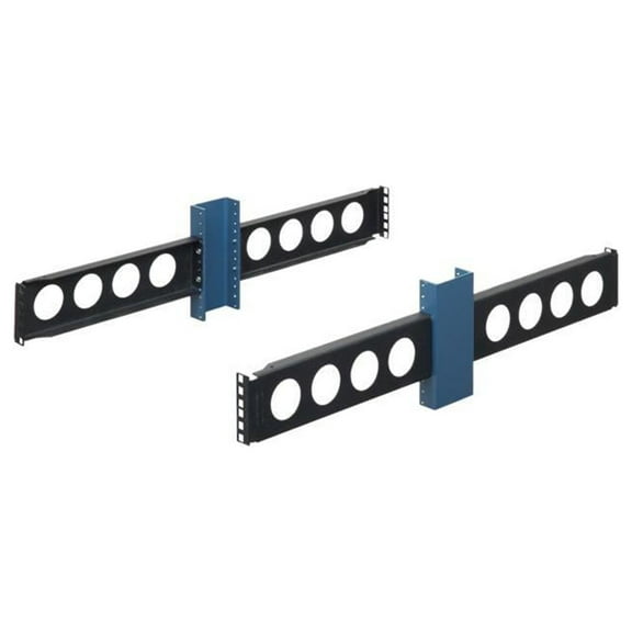 RackSolutions 2Post Center Mount Conversion Bracket, Black