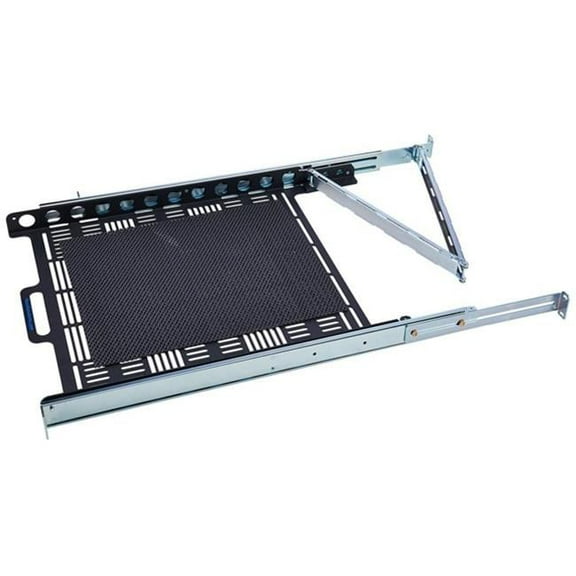 Innovation First Rack Solutions 4 Post 24 in. Sliding Shelf Light Duty 45Lb Capacity