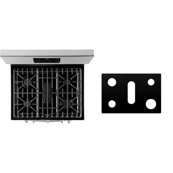 Innovation Liner Custom Fit Reusable Burner Liner for Frigidaire Gas Range GCRG3060AF, Heat-Resistant Stovetop Protector and Splatter Guard Cover