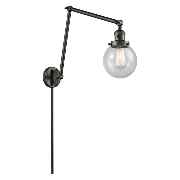 Innovations 1-LT Beacon 30" Swing Arm - Oil Rubbed Bronze - 238-OB-G204-6