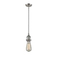 thumbnail image 1 of Innovations 1-LT LED Bare Bulb 4.5" Pendant - Brushed Satin Nickel - 516-1S-SN-LED, 1 of 1
