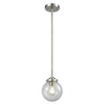 thumbnail image 1 of Innovations 1-LT LED Beacon 6" Mini Pendant - Brushed Satin Nickel - 284-1S-SN-G204-6-LED, 1 of 1