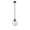 thumbnail image 1 of Innovations 1-LT LED Beacon 8" Mini Pendant - Black Antique Brass - 201S-BAB-G204-8-LED, 1 of 1