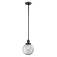 thumbnail image 1 of Innovations 1-LT LED Beacon 8" Mini Pendant - Oil Rubbed Bronze - 201S-OB-G202-8-LED, 1 of 1