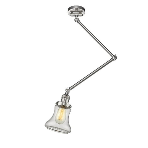 Innovations 1-LT LED Bellmont 14" Flush Mount - Brushed Satin Nickel - 238C-SN-G192-LED