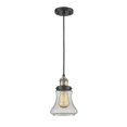 thumbnail image 1 of Innovations 1-LT LED Bellmont 6.5" Mini Pendant - Black Antique Brass - 201C-BAB-G194-LED, 1 of 1