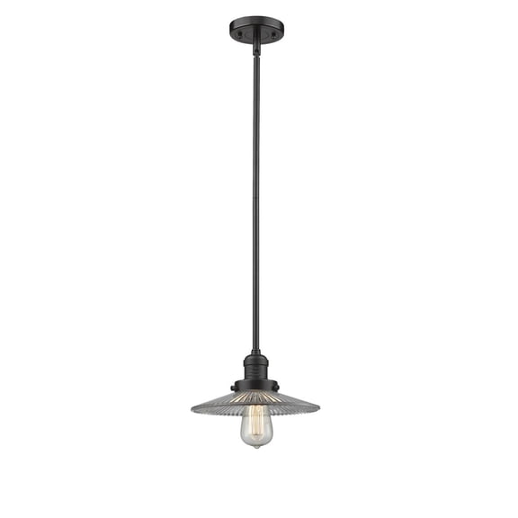 Innovations 1-LT LED Halophane 10" Mini Pendant - Oil Rubbed Bronze - 201S-OB-G2-LED