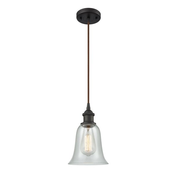 Innovations 1-LT LED Hanover 6" Mini Pendant - Oil Rubbed Bronze - 516-1P-OB-G2812-LED