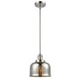 thumbnail image 1 of Innovations 1-LT LED Large Bell 8" Mini Pendant - Polished Nickel - 201S-PN-G78-LED, 1 of 1