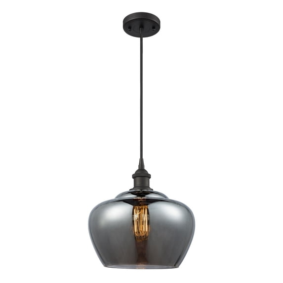 Innovations 1-LT LED Large Fenton 11" Mini Pendant - Oil Rubbed Bronze - 516-1P-OB-G93L-LED