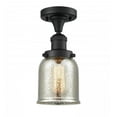 thumbnail image 1 of Innovations 1-LT LED Small Bell 9" Semi-Flush Mount - Matte Black - 517-1CH-BK-G58-LED, 1 of 1