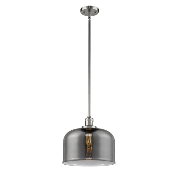 Innovations 1-LT LED X-Large Bell 12" Pendant - Polished Nickel - 201S-PN-G73-L-LED