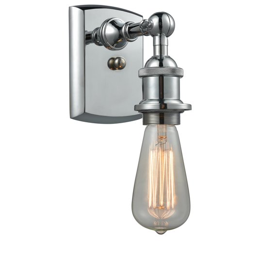 Innovations 1-LT Vintage LED Bare Bulb 4.5" Sconce - Polished Chrome - 516-1W-PC-LED