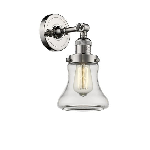 Innovations 1-LT Vintage LED Bellmont 6.5" Sconce - Polished Nickel - 203-PN-G192-LED