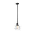 thumbnail image 1 of Innovations 1-LT Vintage LED Fulton 7" Mini Pendant - Matte Black - 201S-BK-G172-LED, 1 of 1