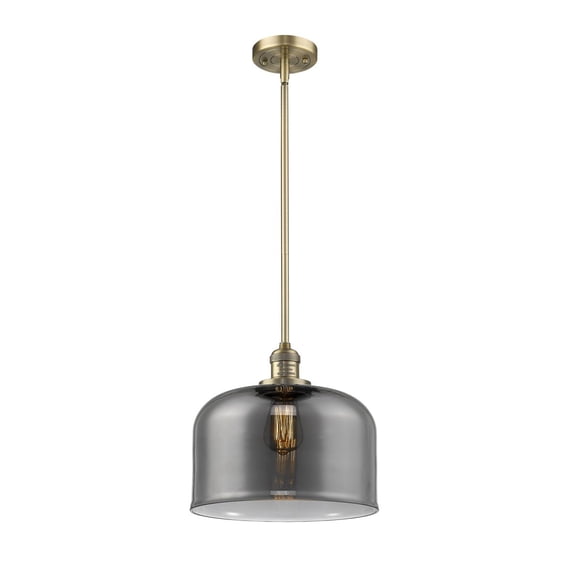 Innovations 1-LT Vintage LED X-Large Bell 12" Pendant - Brushed Brass - 201S-BB-G73-L-LED