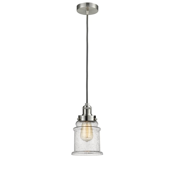 Innovations 100SN-10GY-1H-SN-G184 One Light Mini Pendant from Edison collection
