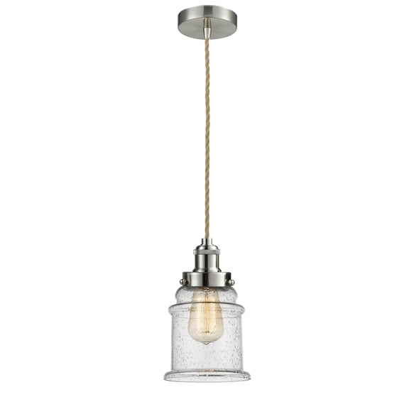 Innovations 100SN-10RE-1H-SN-G184 One Light Mini Pendant from Edison collection