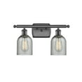 thumbnail image 1 of Innovations 2-LT LED Caledonia 16" Bathroom Fixture - Oil Rubbed Bronze - 516-2W-OB-G257-LED, 1 of 1