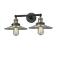 thumbnail image 1 of Innovations 2-LT LED Halophane 19" Bathroom Fixture - Black Antique Brass - 208-BAB-G2-LED, 1 of 1