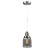 Innovations 201C-SN-G53-LED Traditional One Light Mini Pendant from Franklin Restoration collection in Pewter, Nickel, Silver finish,