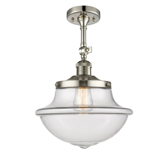 Innovations 201FPNG542LED LED SemiFlush Mount Franklin Restoration Nickel