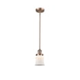 thumbnail image 1 of Innovations 201S-AC-G181S-LED Transitional One Light Mini Pendant from Franklin Restoration collection in Copper finish,, 1 of 1